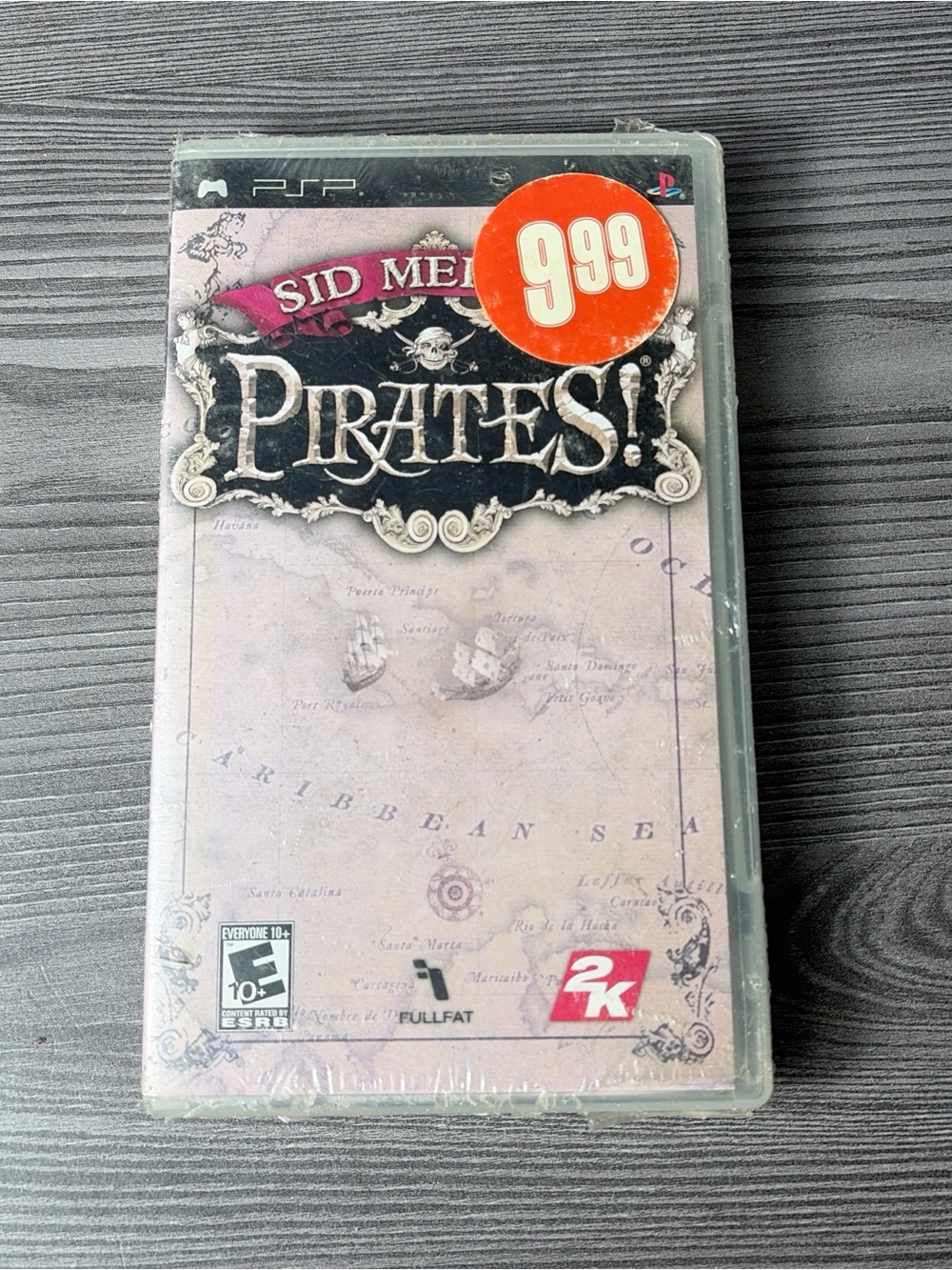 Sid Meier's Pirates! Game - Pink/Beige Cover New Sealed!